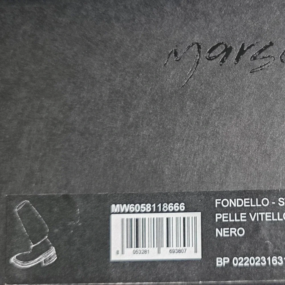 $2320 Marsell Fondello Black Calf Leather Knee High Riding Boots EU‎ 36.5 US 6.5
